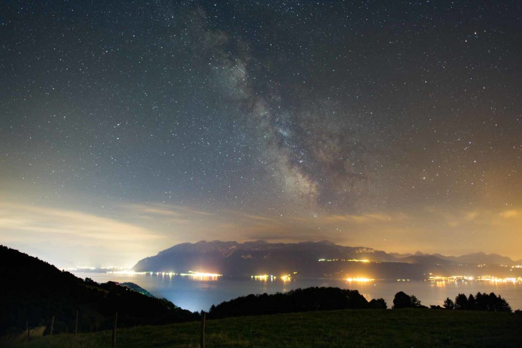 Milky Way Voie lactée Suisse